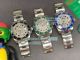 Replica Rolex Submariner Stainless Steel Strap Diamonds Face Green Ceramic Bezel Watch 40mm (6)_th.jpg